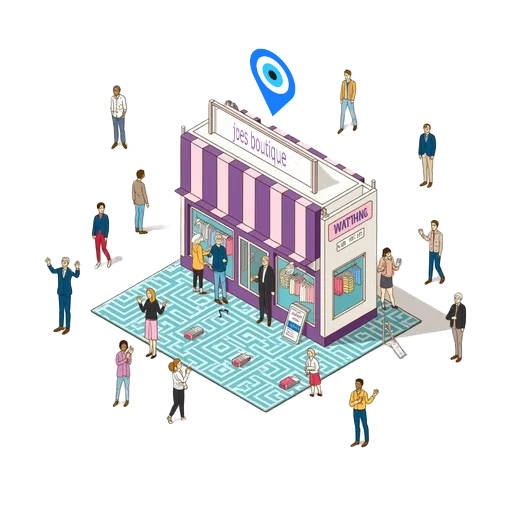 Partner location illustration